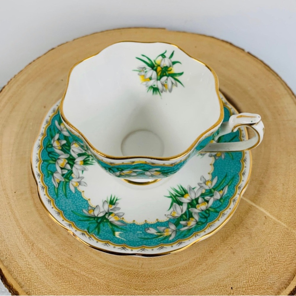 Vintage Queen Anne Marilyn Teacup and Saucer Made in England